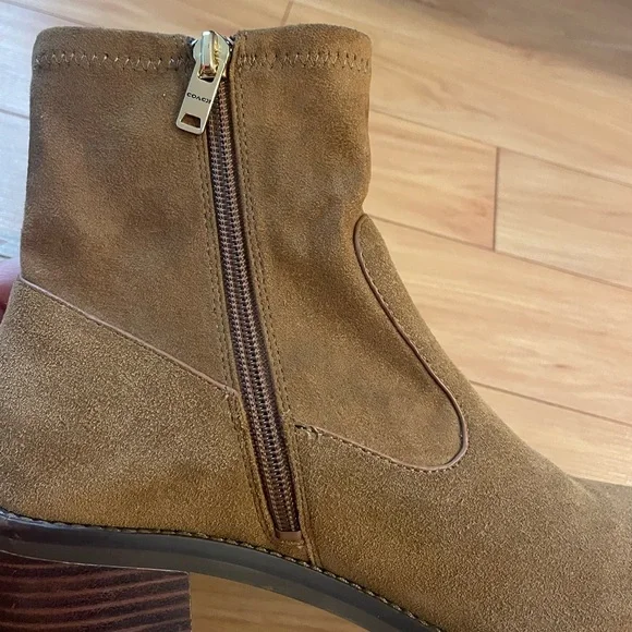 Coach suede ankle boots - Picture 3 of 7